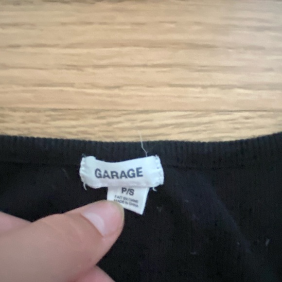 garage cropped long sleeve - Picture 2 of 2